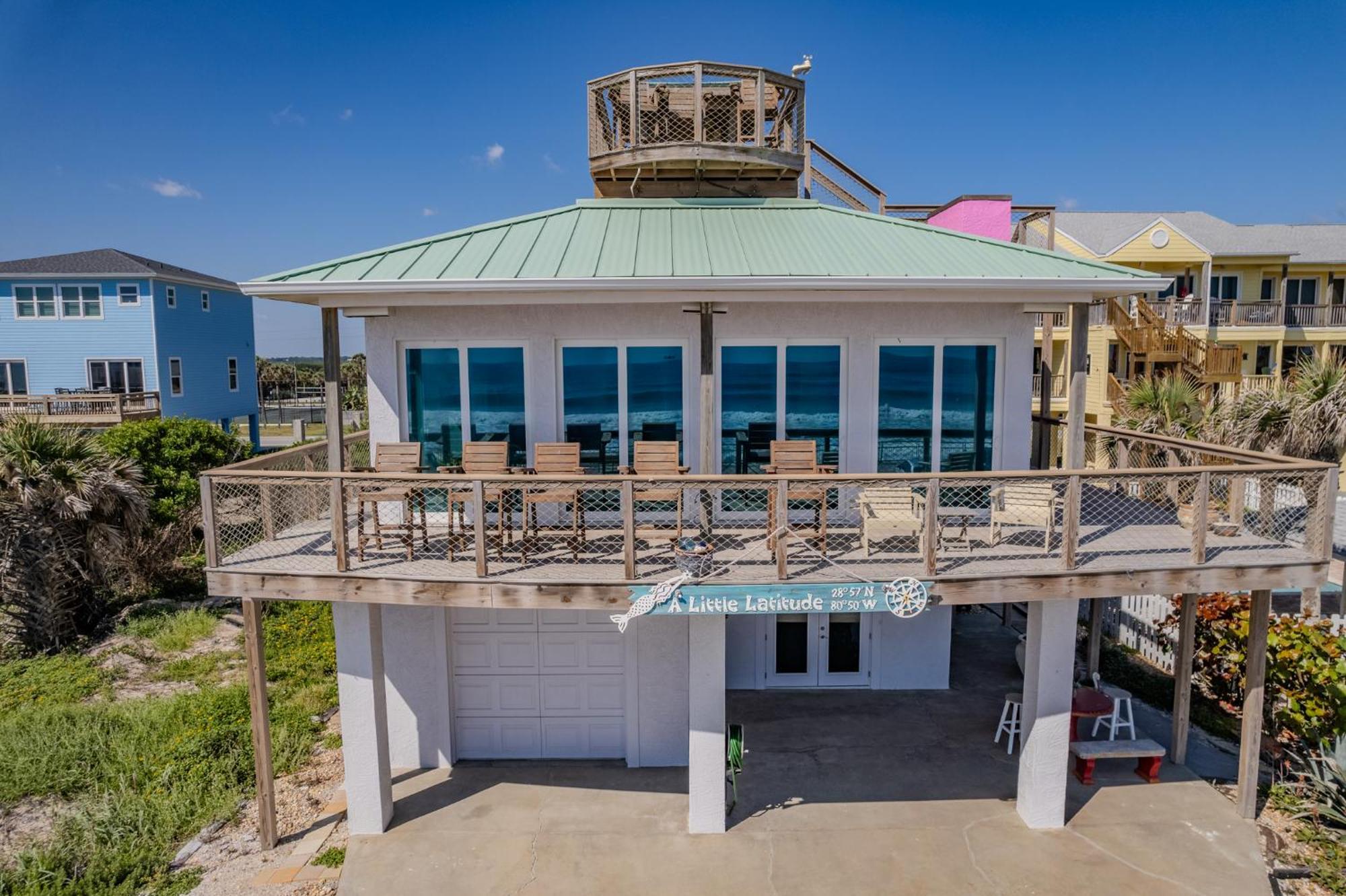 Little Latitdue Bethune Beach Oceanfront Home New Smyrna Beach Dış mekan fotoğraf